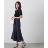 Proportion Body Dressing Sheer Gathered Sleeve Knit White Women's Sweater,