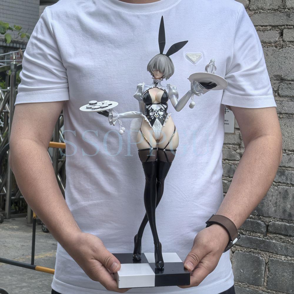 

48cm NieR:Automata Figure 2B YoRHa No.2 Type B 1/4 Anime Girl PVC Action Figure Toy Game Statue Adult Collection Model Doll Gift with box