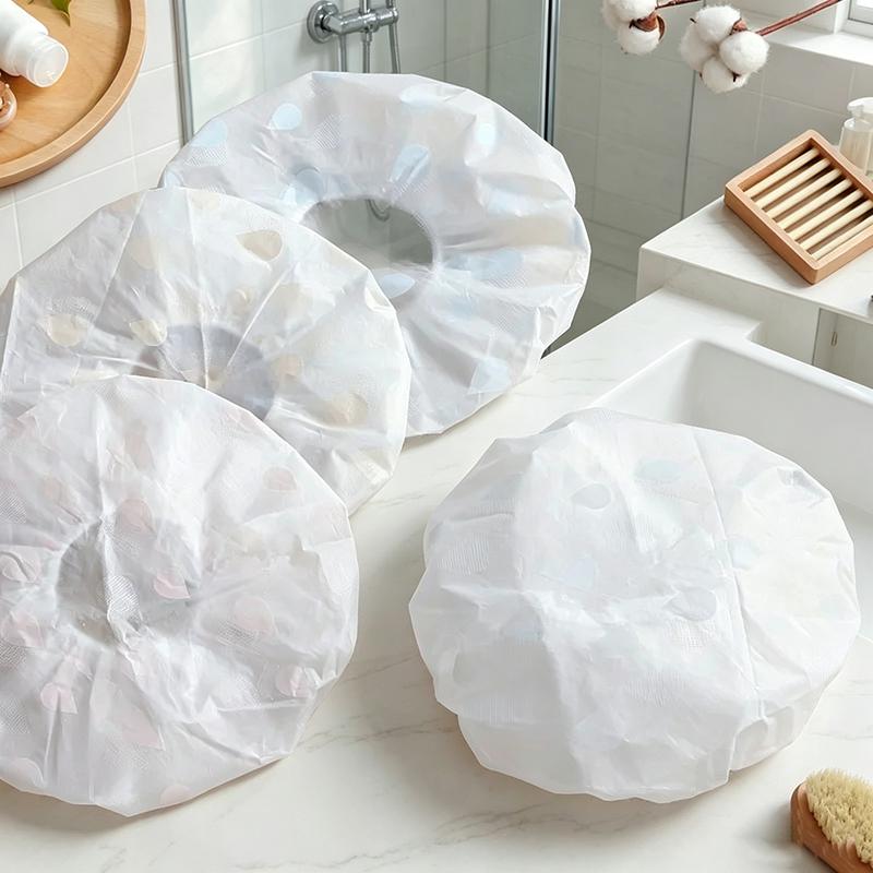 Women's Reusable Shower Cap Bonnet Douche Luxury Shower Bath Cap Swimming Cap Shower XYM002