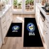 Parramatta Eels Flannel Kitchen Floor Mat – Non-Slip, Absorbent and Easy to Clean Suitable for Kitchens, Entryways Bedroomsand Bathrooms