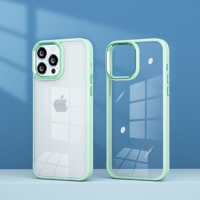 Kop Billigt Online Luxury Transparent Colorful Frame Metal Camera Protection Case For Iphone 13 12 11 Pro Max X Xs Xr Clear Cover Till Ett Lagt Pris Pa Joom Butik