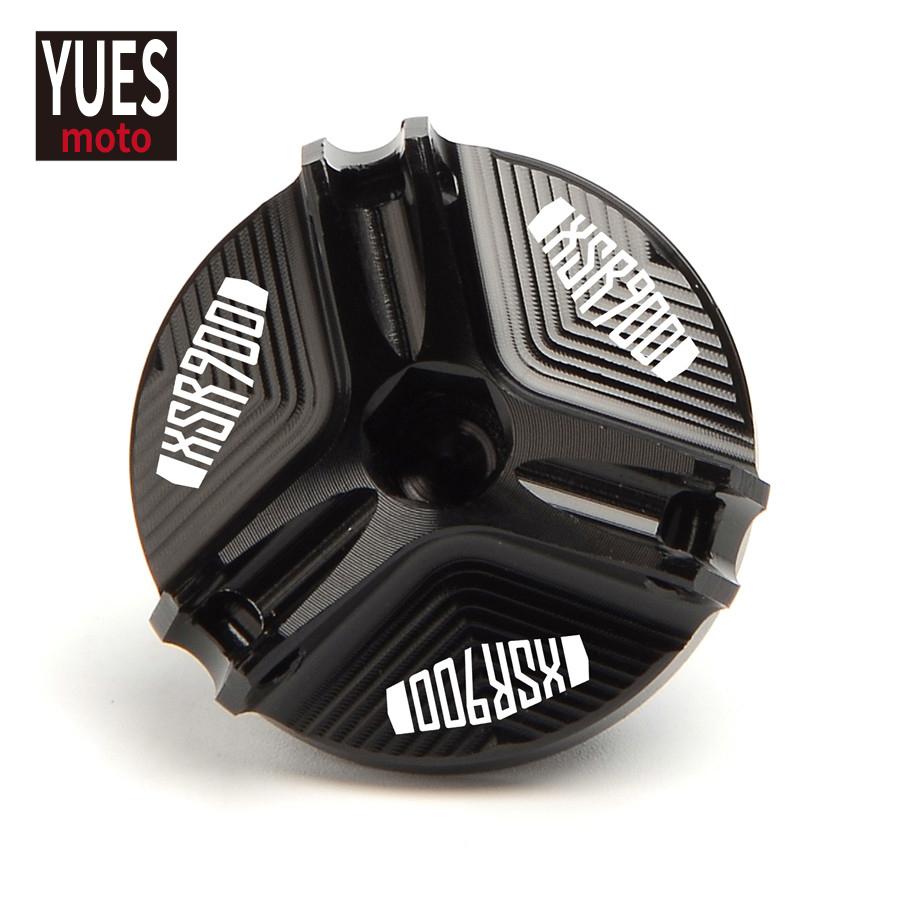 Motorcycle CNC Alunium Engine Oil Cap Bolt Screw Filler Cover For Yamaha XSR 900 XSR900 2016 2017