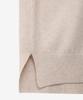 NOIRER Cashmere Slit Turtleneck Knit (Beige)
