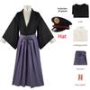 Anime Kostüm Toilet-bound Hanako-kun Yugi Tsukasa Kimono Grau Lila Uniform Cosplay Outfit Kimono Hut Verkleidung Halloween Party Unisex