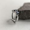 Серебряное кольцо с натуральным сапфиром 1.775ct, вес изделия 2,84 гр (2194743)