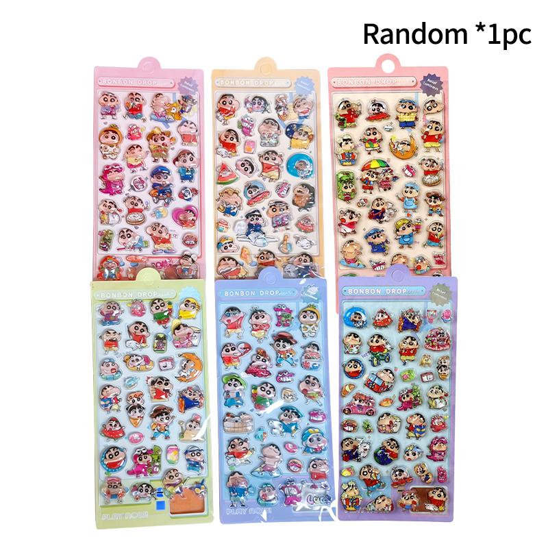 Cartoon Anime Rabbit Judy Fox Nick Stickers Zootopia 3D Relief Sticker Children DIY Scrapbook Notebook Decorative Sticker Gift