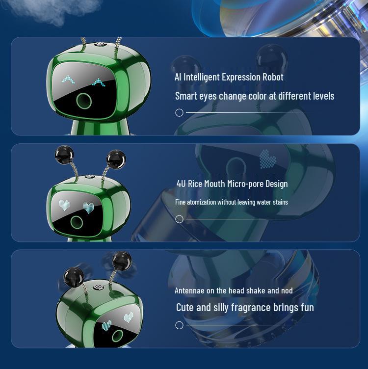 Cross-Border Intelligent Car Aromatherapy: Automatic Spray Fragrance, Air Purifier, and Humidifier for Cars