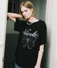 Nigaennikol Nicole Butterfly Sleeve Top_Black Mint