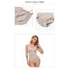Women Full Body Seamless Open Crotch Shapewear Tummy Control Waist Trainer Bodysuit