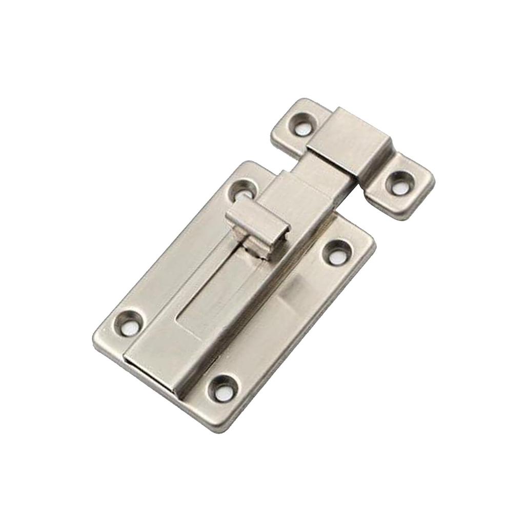 Sturdy Door Security Slide Latch Lock with Screws 3inch 3Pcs Garden