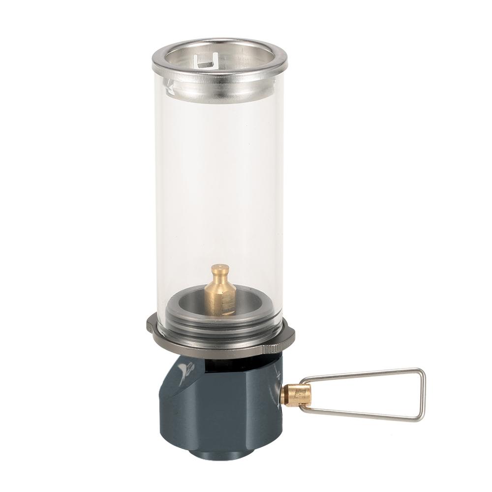 Lamp Light Butane Gas Light Lantern with Gas Adapter Conversion Head for Camping Picnic Self-driving