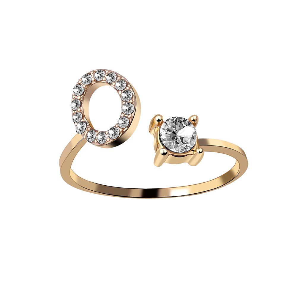 Korean-Style Adjustable Ladies' Diamond Ring