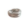 Geometric Frosted Brushed Open Ring for Women - Double-Layer, Versatile Irregular Design for Index Finger.