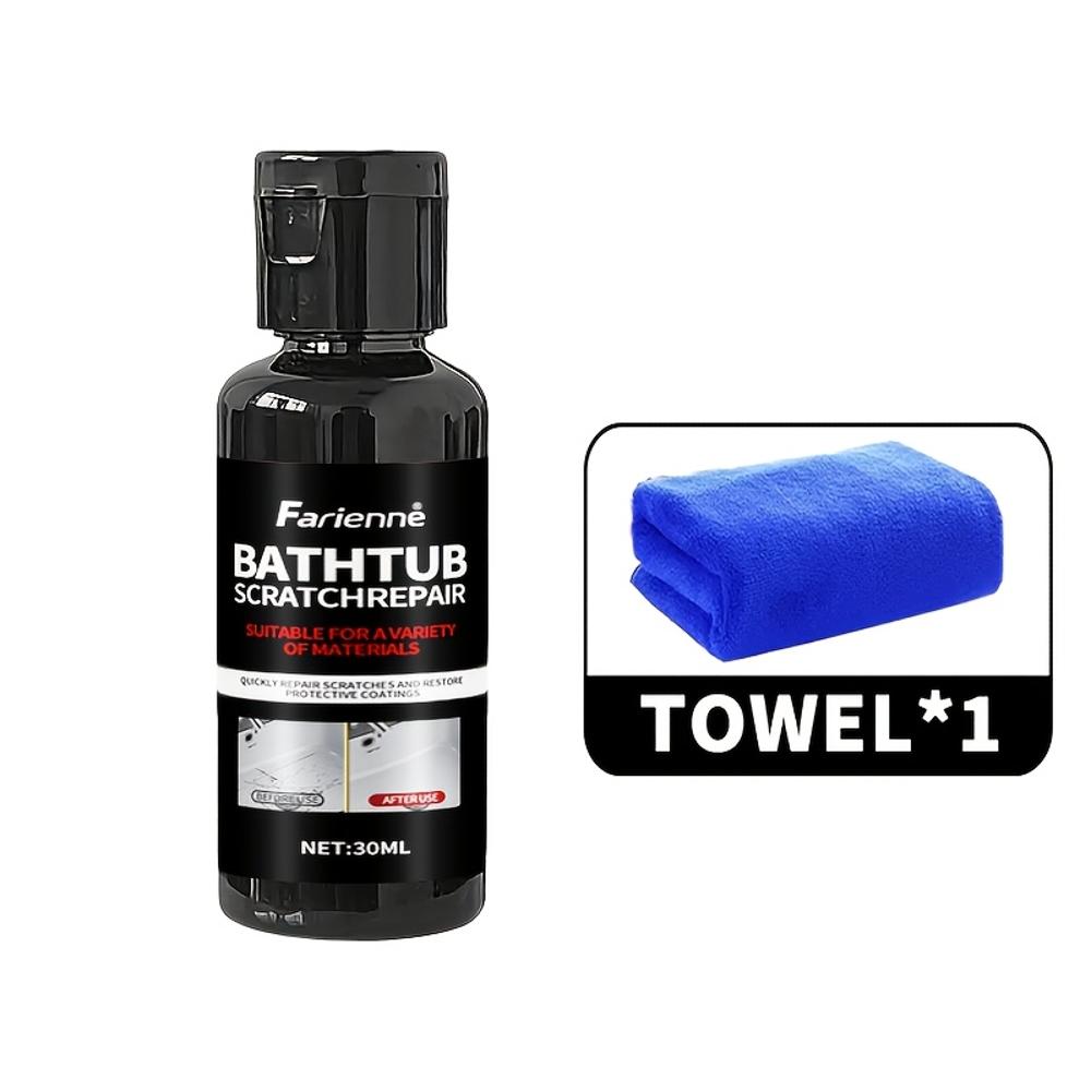 Multi-Purpose Repair Wax - Suitable for Bathtub, Toilet, Ceramic, Acrylic, Resin, Etc., Quickly Covers Scratches and Restores Gl