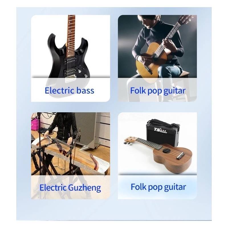 Guitar Wireless Transmitter Receiver For Music Instruments And Live Performances