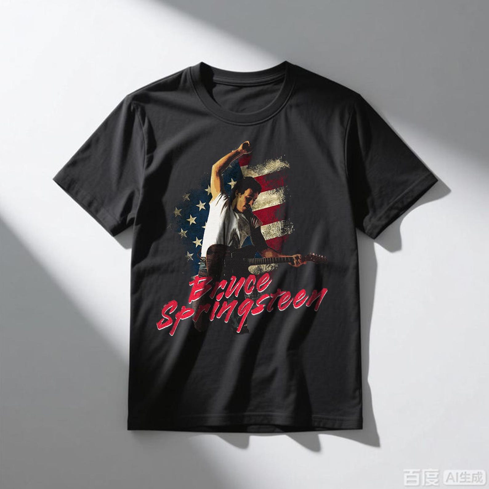 Bruce Springsteen Vintage Rock Band T-Shirt – Retro Music Fan Tee 3XL
