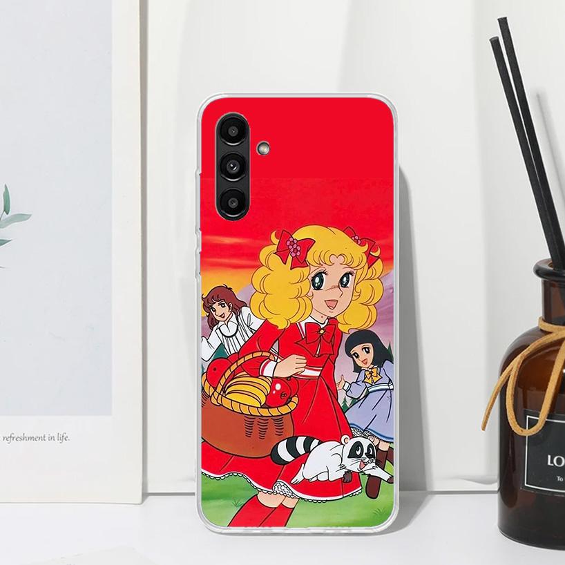 Candy 90s Anime Phone Case For Samsung Galaxy A17 A37 A57 A16 A26 A36 A56 A15 A25 A35 A55 A14 A24 A34 A54 A13 A23 A33 A53 A07 Ga