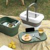 Outdoor Camping Supplies Picnic Basket Foldable Portable Shopping Basket