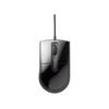 BUFFALO Wired BlueLED Mouse Silencioso/3 Botões/Tamanho S Preto BSMBU26SSBK