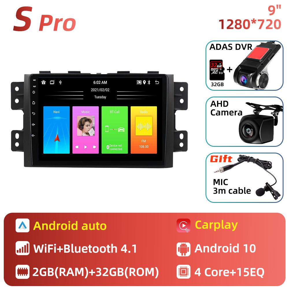 For Kia Borrego Mohave 2008 - 2016 2 Din Android Radio Stereo Head Unit Autoradio GPS Navigation Carplay Auto Car Multimedia