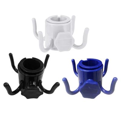4-prong Beach Umbrella Hanging Hook Adjustable 4 Prongs ABS Hats Clothes Hanger Sunglasses Holder Trip Clip Accessories