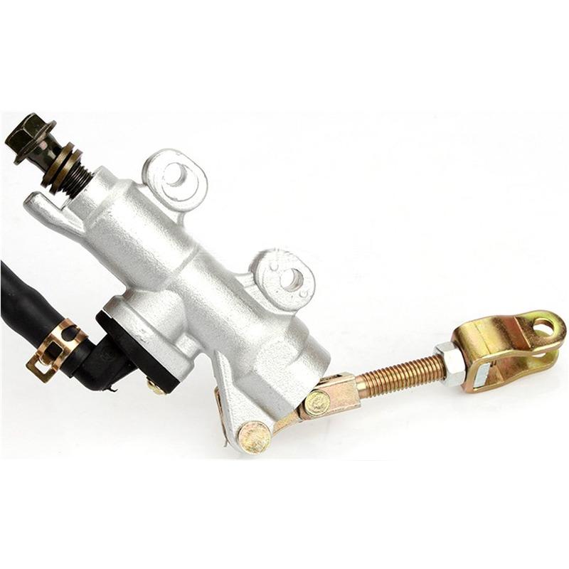 Rear Foot Brake Master Cylinder Pump Quad ATV Hydraulic with Reservoir for Arctic Cat 400 500 650 2X4 Pit Dirt Bikes Motorcycle