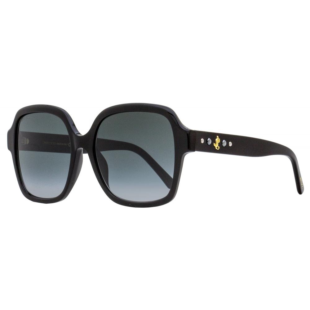 

Jimmy Choo Женские квадратные солнцезащитные очки Rella GS 8079O Черные 55 мм 8079o