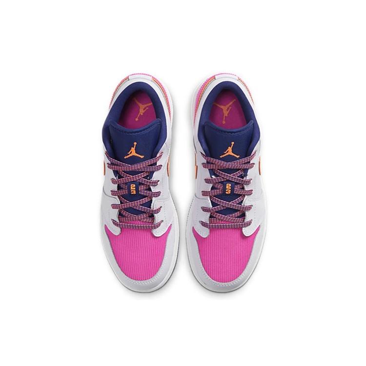 (GS) Air Jordan 1 Low 'Fire Pink Hyper Crimson' Kids' 554723-502