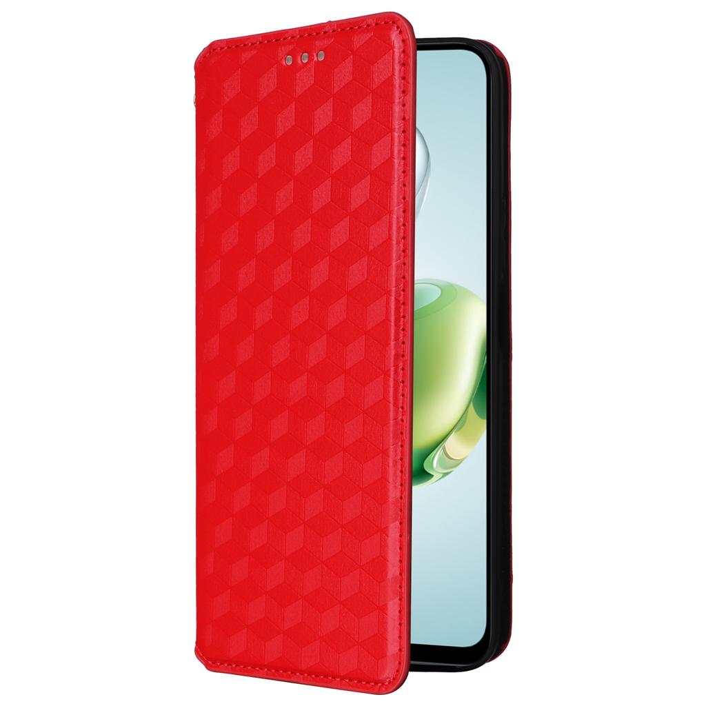 For Honor X7c 5G/X7c 4G/200 Smart 5G/Play 60 Plus 5G/Play 9T Case Rhombus Imprint PU Leather Phone Wallet Cover