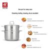 Zwilling Nova Plus 24cm Stainless Steel Soup Pot with Steamer