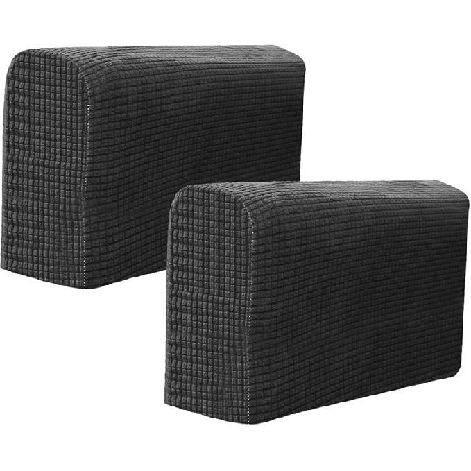 2 Pcs Couch Arm Covers Polyester Anti- Slip Armchair Cover Armrest Cover for Chairs Sofa Stretch Armrest Covers Furniture Protector Washable Armchair