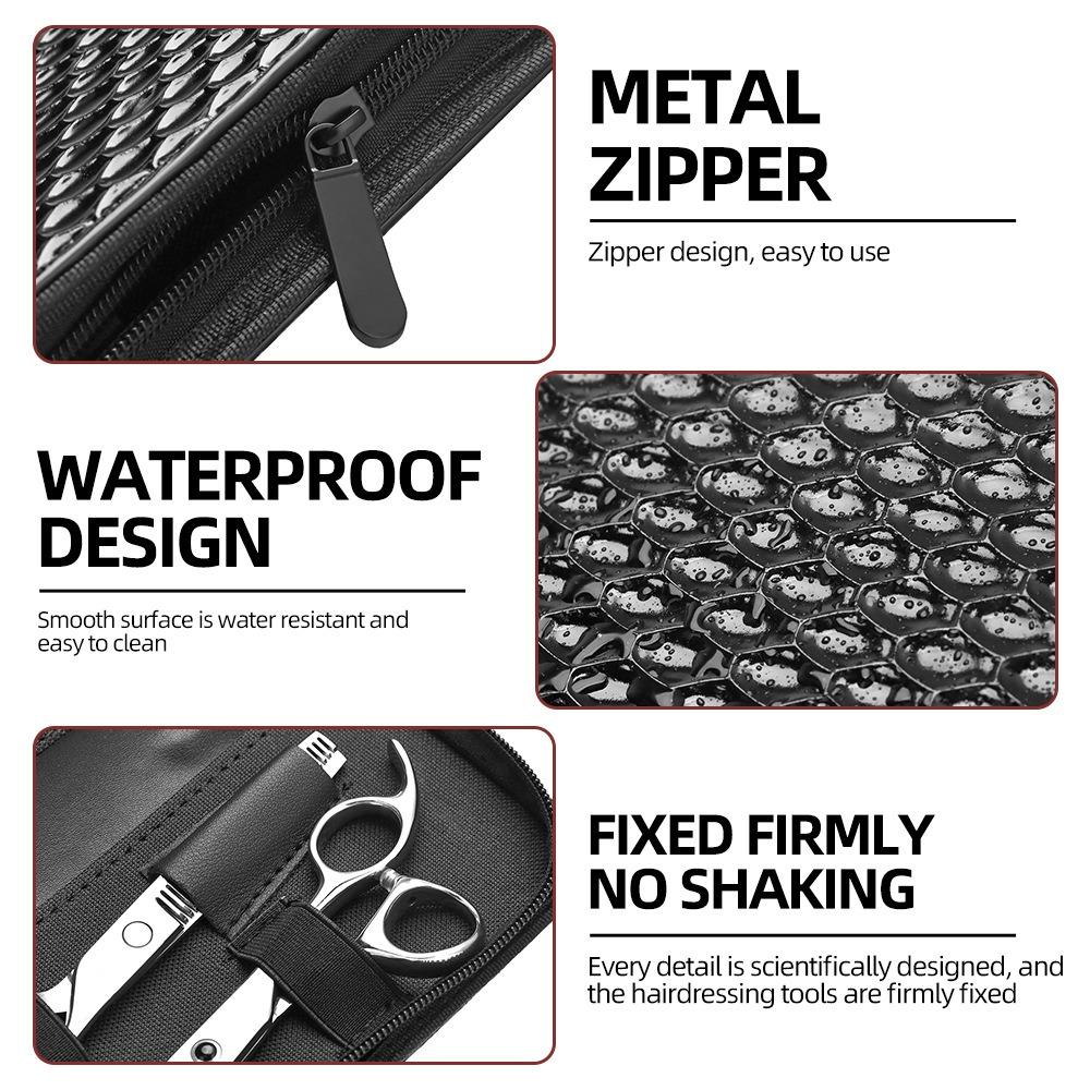 Professionelle Aufbewahrungstasche für Haarklammern Universaletui für Haustierscheren Friseurscheren-Tasche Salon