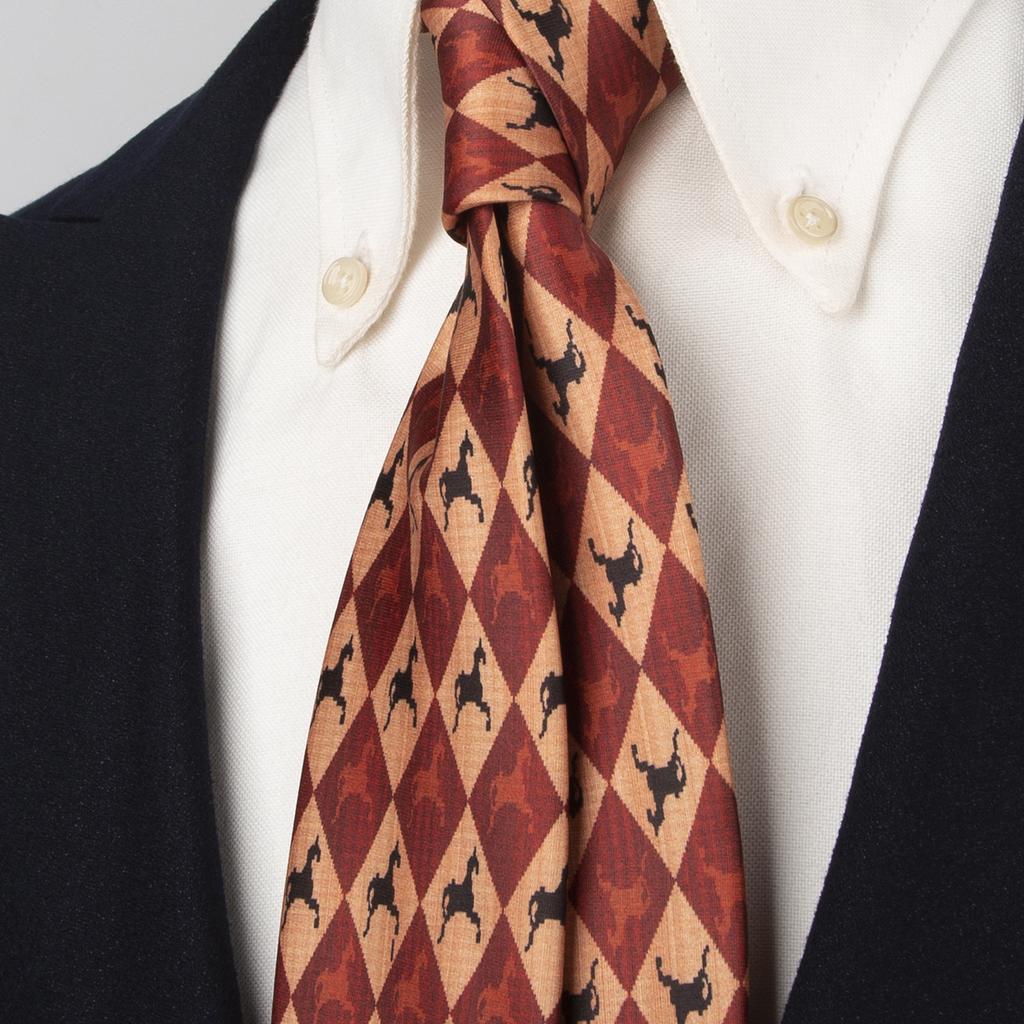 Men's Classic 8cm Animal Horse Graffiti Printed Tie Wedding Business Necktie Accessory Gift