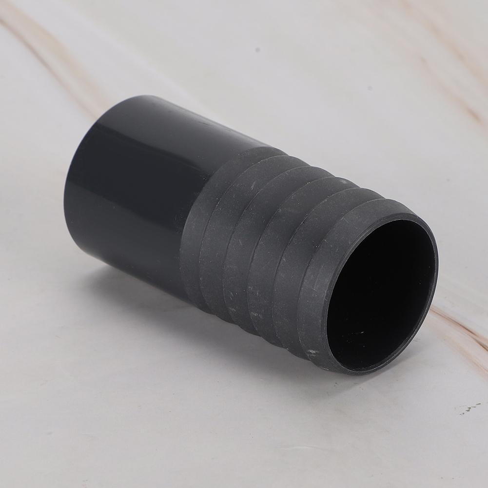 PVC Eco‑Friendly Water Pipe Connector Safe Hard Tube To Hose Easy Connection Adapter(Gray