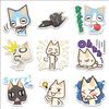 10/30/50Pcs Cute Inoue Toro Stickers Cartoon Cat Meme Sticker Funny Graffiti Decals Luggage Laptop Phone Guitar Bike Kids Toys
