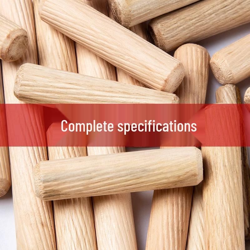Solid Wood Dowel Rod Pin for Wardrobe & Cabinet Connector