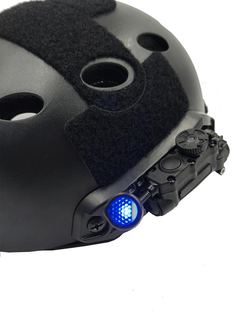 Klapperschlangen Taktische Helmleuchte: Mehrfarbig & IR-Signal für Outdoor-Überleben