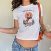 Y2K Cowgirl Baby Tee: 90s Style Western Crop Top