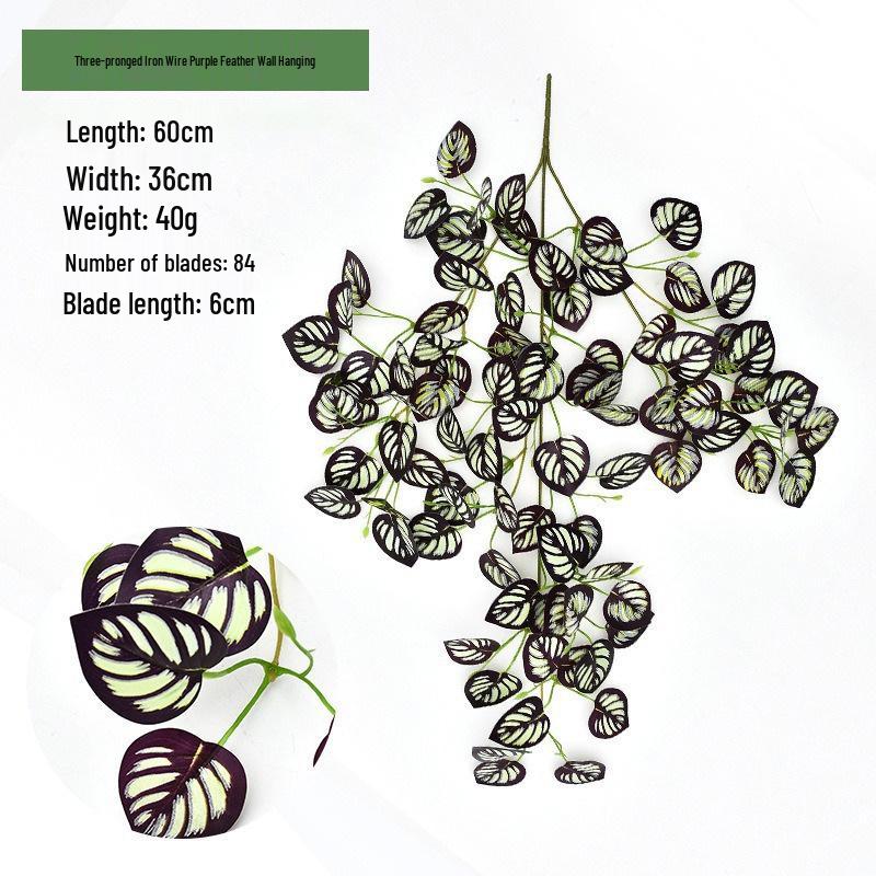 Artificial Hanging Vine Plant for Home Décor: Ideal for Living Room, Bedroom, Bathroom, Kitchen, Windowsill, Balcony, and Courtyard.