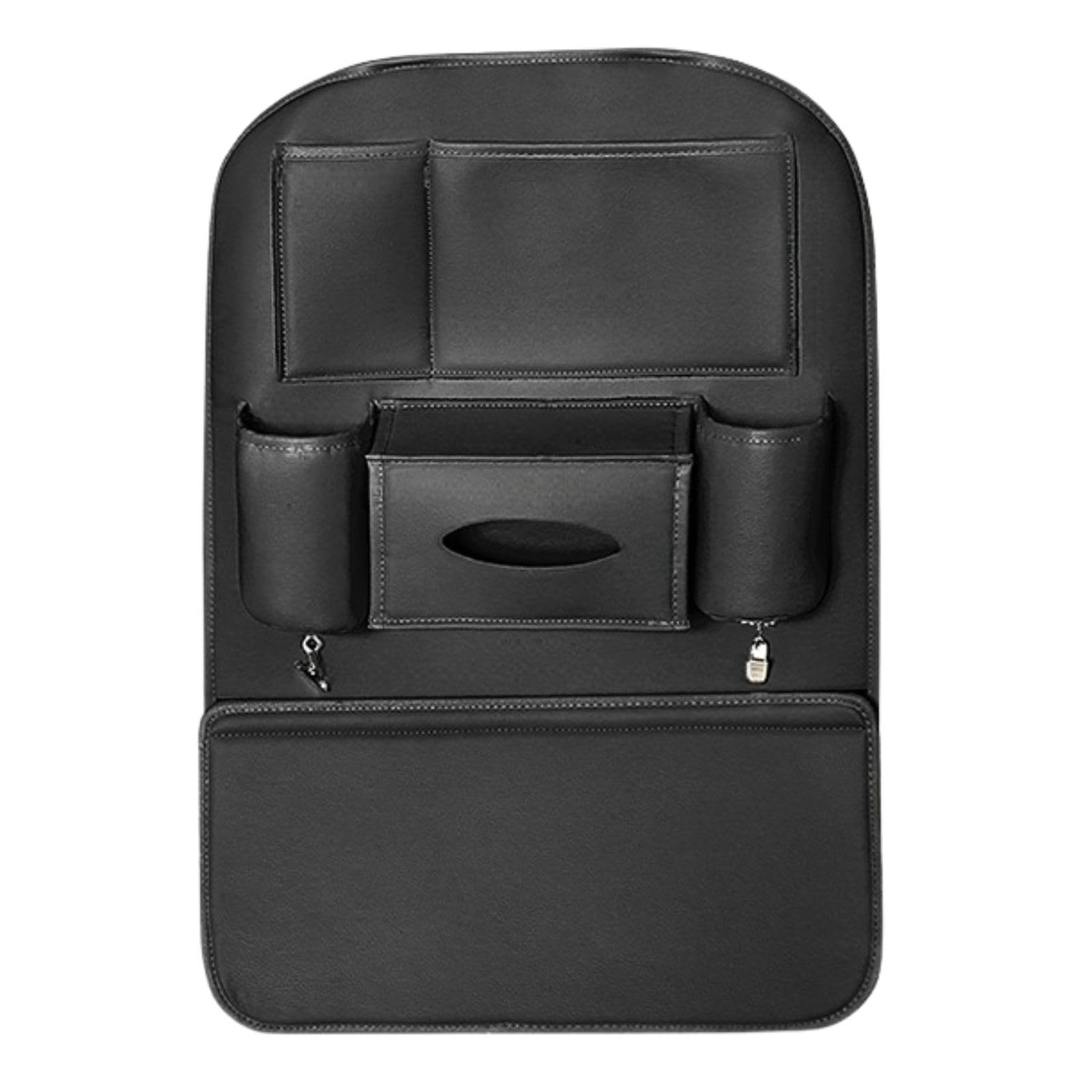 

EMIRAIZE Car Seat Back Pocket, Backseat Car Storage, Car Supplies, Drink Holder, Seat Box,
