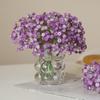 Konstgjorda Brudslöja Blommor Bröllop DIY Bukett Dekoration Arrangemang Plast Babysbreath Falsk Blomma Heminredning