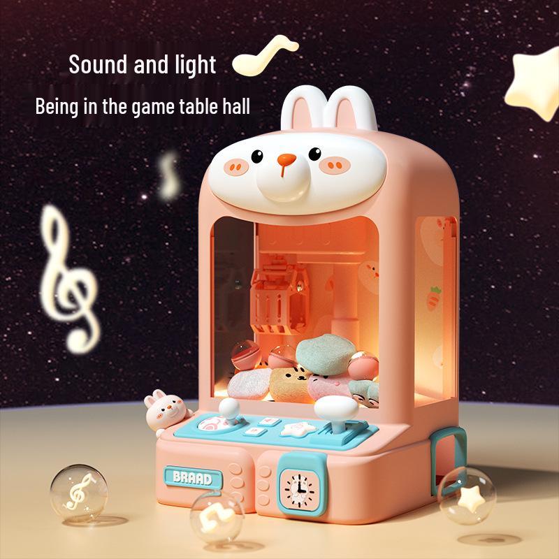 Children's Cute Rabbit Claw Machine Toy - Interactive Role Play Birthday Gift