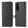 Samsung Folding Screen Leather Case - Calf Pattern Embossed Mobile Phone Case for ZFold4, Fold3, Z Fold5