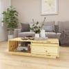Day and Night - Day and Night Solid Fir Wood Coffee Table 110x50x33.5 Cm