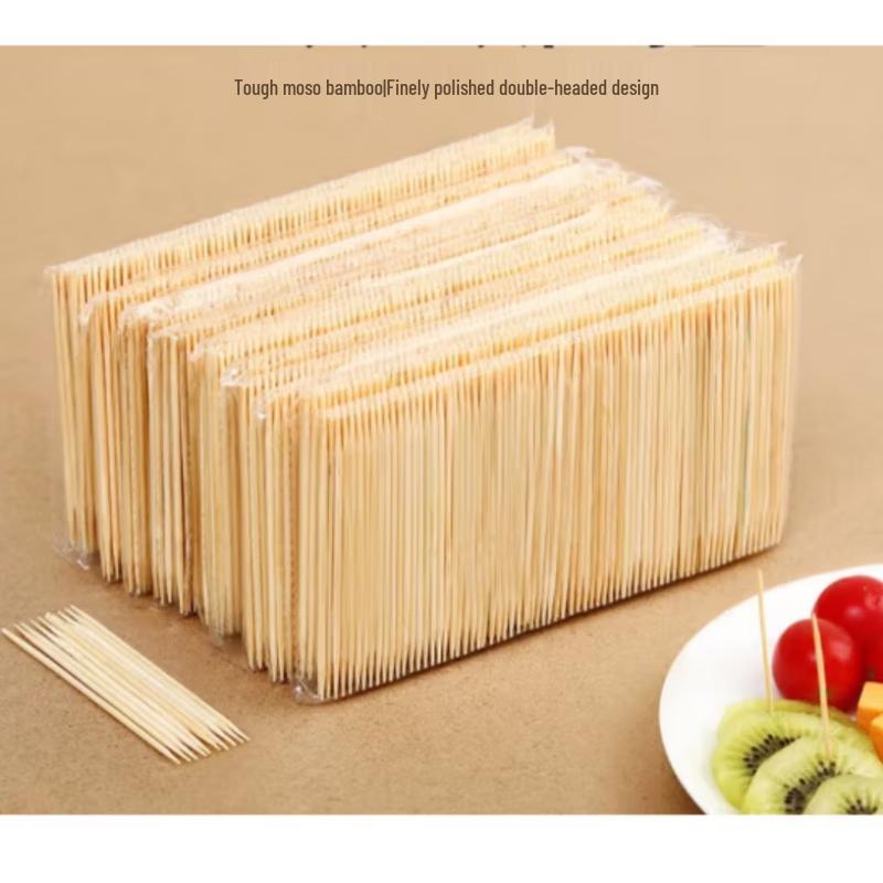 

Natural Bamboo Double-Ended Toothpicks