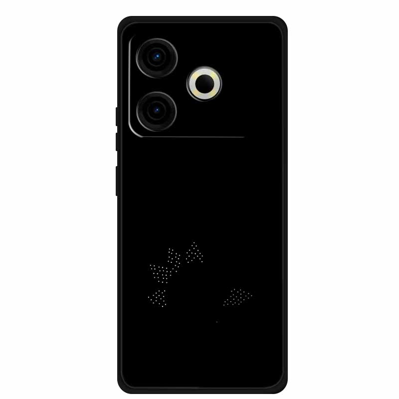 

Черный силиконовый чехол для телефона Tecno Pova 6 Neo 4G Pro Чехол для телефона Мультяшный кот Мягкая задняя крышка для Tecno Spark 20 20C 20 Pro Чехол Coque Tecno Pova 6 Neo 4G
