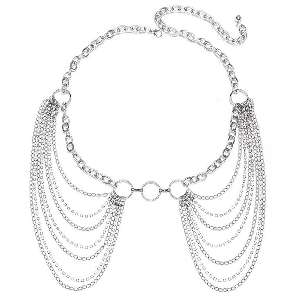All-match Waist Corset Chain Belts Korean Body Chain Metal Waist Belts Women Waist Chain