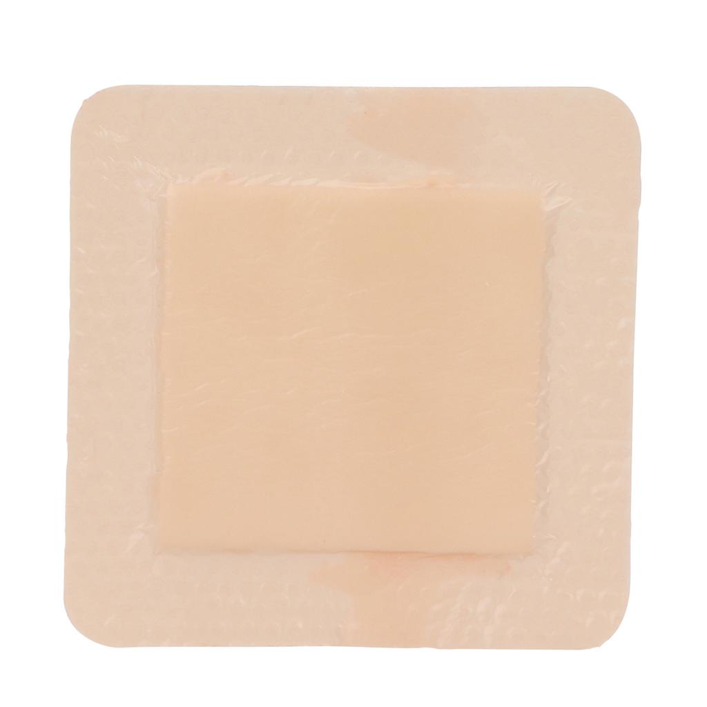 Gel Sacral Pad Highly Absorbent Padding Silicone Adhesive Foam Wound Dressing Pad10 X 10cm