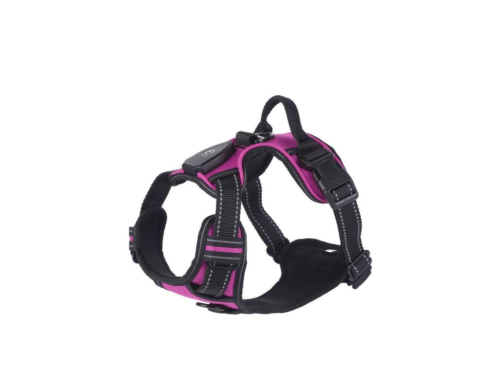 LED Flashing Dog Vest with USB Charging and Explosion-Proof Design