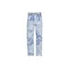 OFF WHITE Skate All Over Graphic Denim Straight Leg Jeans OMYA138S23DEN0034000